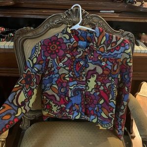 Vintage Psychedelic lightweight blazer